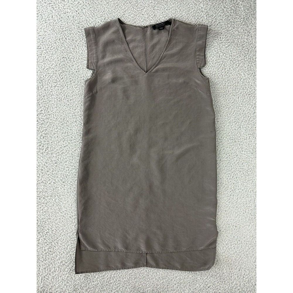 All Saints Taupe Mini Dress - image 1